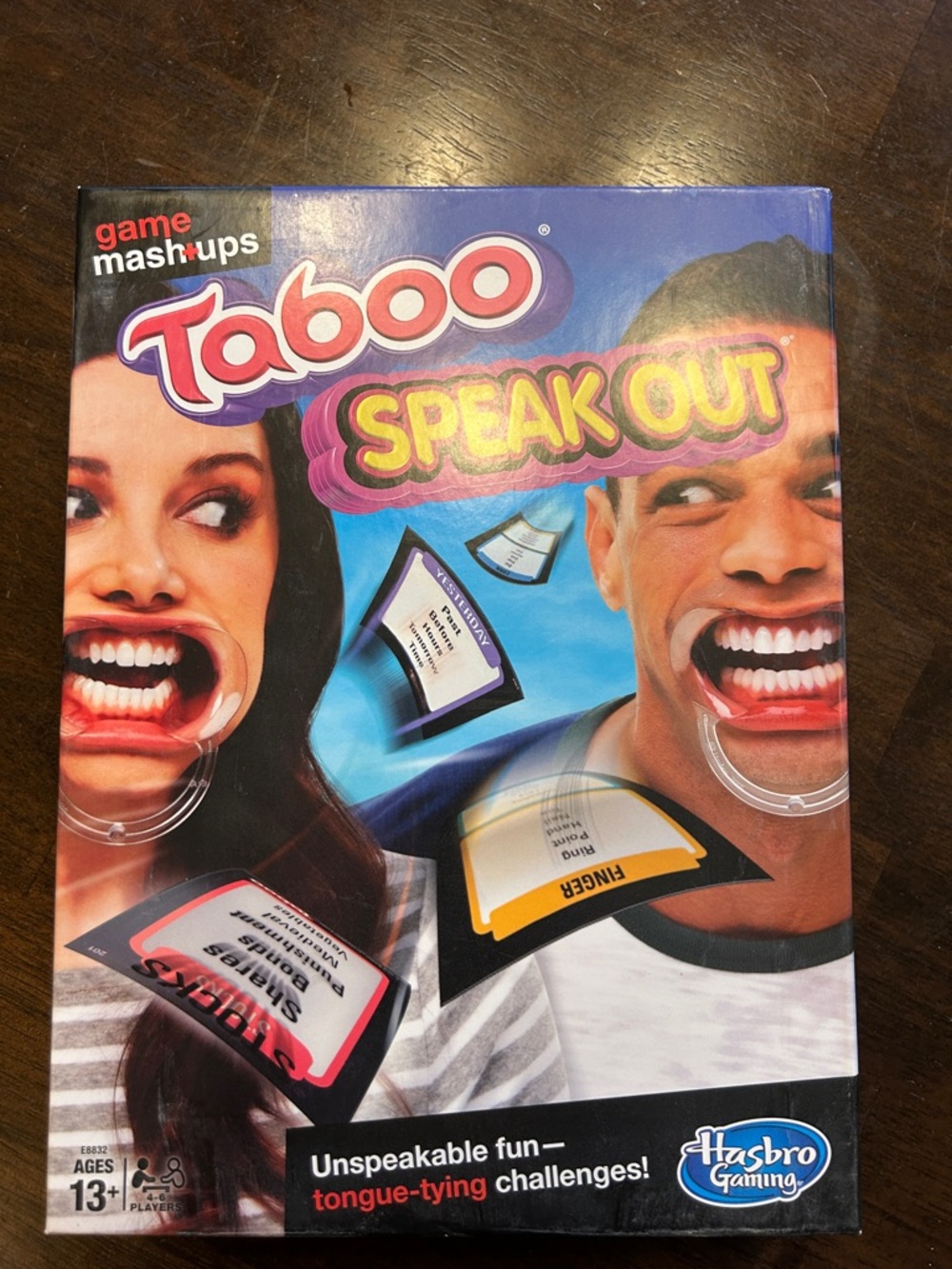 Hasbro Taboo Speak Out Game